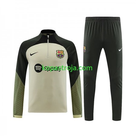 FC Barcelona Tränings Sweatshirtställ Grön 2023/24